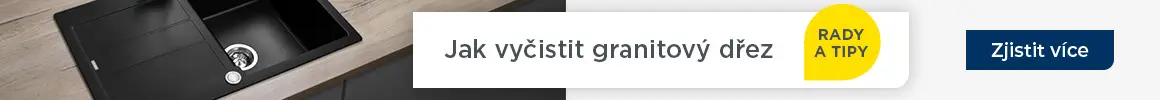 Jak vyčistit granitový dřez