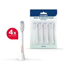 Náhradní hlavice k zubním kartáčkům PERFECT SMILE ZK500x, Soft Clean, 4 ks, bílé ZK0052 