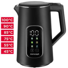 Rychlovarná konvice s regulací teploty 1,7 l RK3385